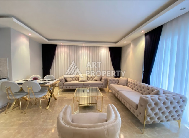 Стильные меблированные апартаменты планировки 1+1, 65м2 в Алании - Ракурс 5