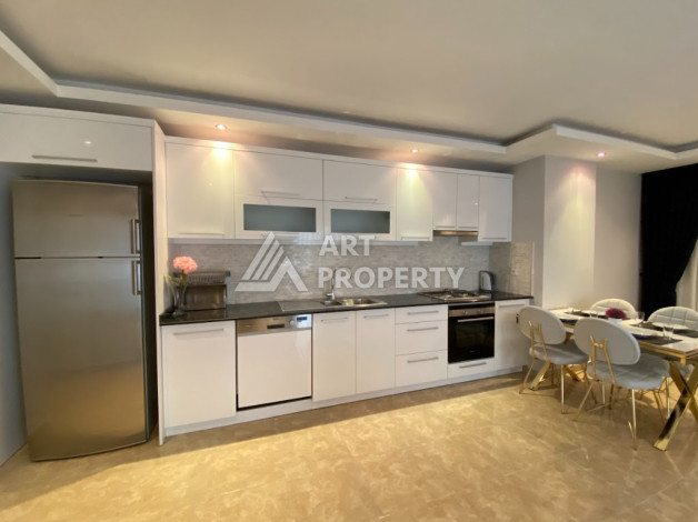 Стильные меблированные апартаменты планировки 1+1, 65м2 в Алании - Ракурс 6