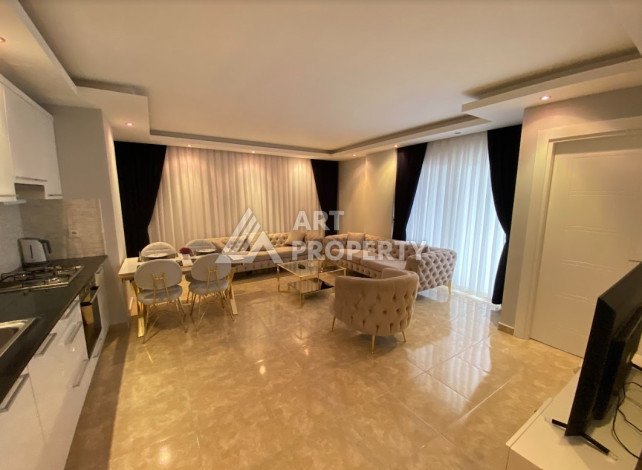 Стильные меблированные апартаменты планировки 1+1, 65м2 в Алании - Ракурс 8