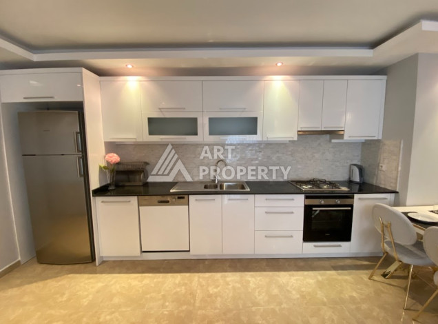 Стильные меблированные апартаменты планировки 1+1, 65м2 в Алании - Ракурс 9