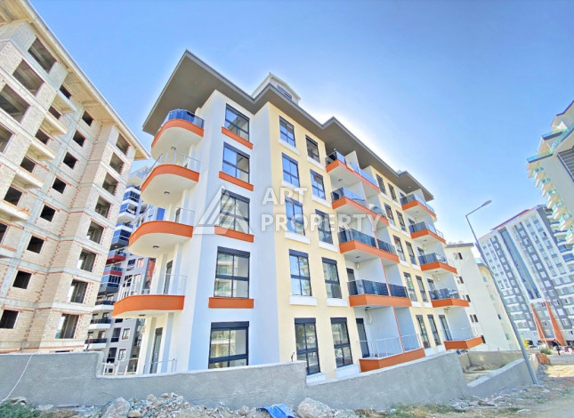 Двухуровневые апартаменты в новом жилом комплексе планировки 2+1 в районе Махмутлар, 120м2 - Ракурс 0