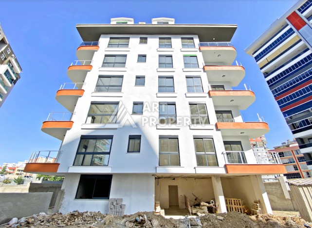 Двухуровневые апартаменты в новом жилом комплексе планировки 2+1 в районе Махмутлар, 120м2 - Ракурс 2