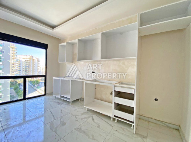 Двухуровневые апартаменты в новом жилом комплексе планировки 2+1 в районе Махмутлар, 120м2 - Ракурс 5