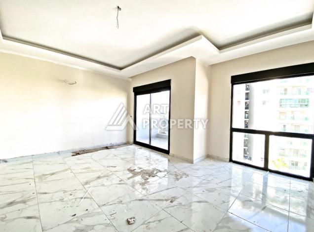 Двухуровневые апартаменты в новом жилом комплексе планировки 2+1 в районе Махмутлар, 120м2 - Ракурс 6