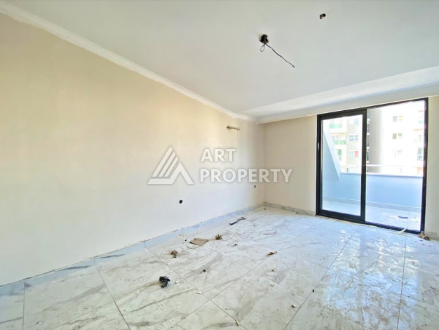 Двухуровневые апартаменты в новом жилом комплексе планировки 2+1 в районе Махмутлар, 120м2 - Ракурс 17