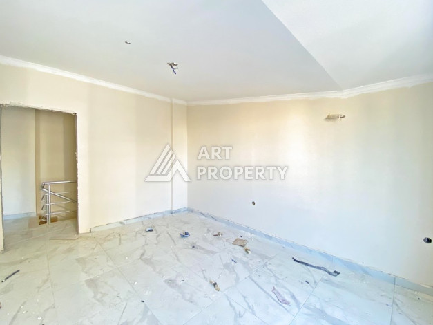 Двухуровневые апартаменты в новом жилом комплексе планировки 2+1 в районе Махмутлар, 120м2 - Ракурс 18