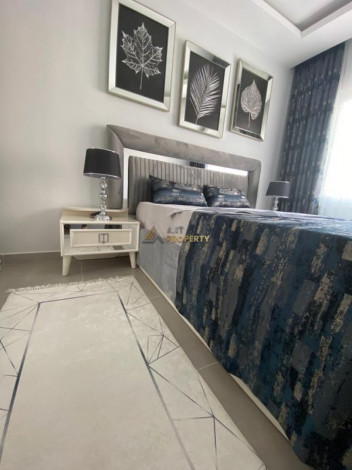 Просторная квартира планировки 1+1, с мебелью и техникой в Махмутларе, Алания, 68 м2 - Ракурс 15