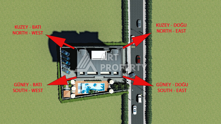 Уютный проект в районе  Чиплаклы - Ракурс 4