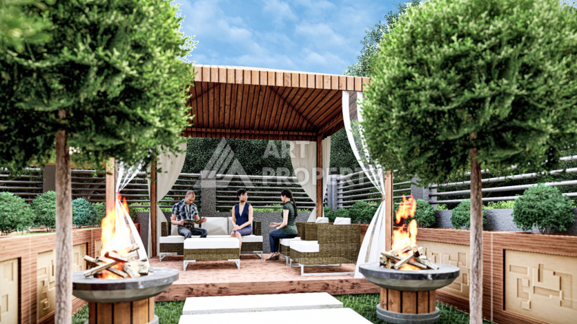 Уютный проект в районе  Чиплаклы - Ракурс 12