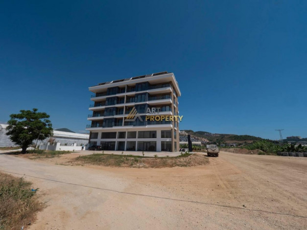 Квартиры планировок 1+1 и 2+1 в новом комплексе в районе Каргыджак, 60-110 м2 - Ракурс 5