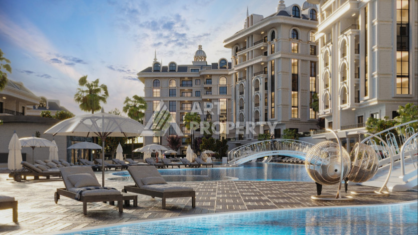 Проект класса Люкс в живописном районе Чиплаклы - Ракурс 5