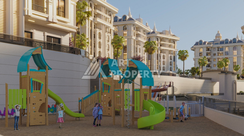 Проект класса Люкс в живописном районе Чиплаклы - Ракурс 7