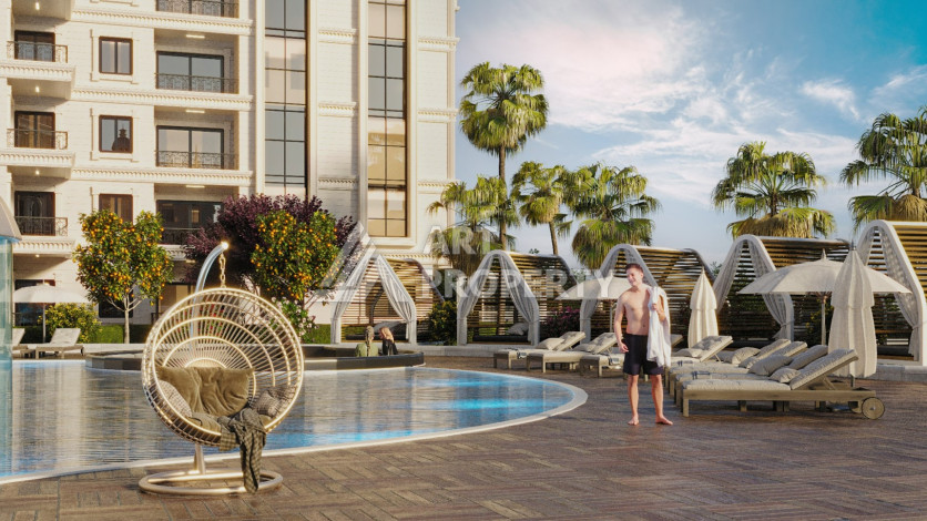 Проект класса Люкс в живописном районе Чиплаклы - Ракурс 8