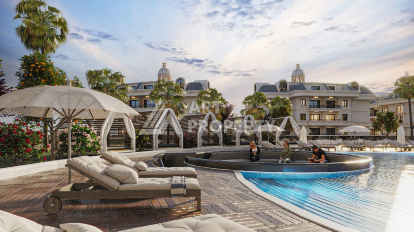 Проект класса Люкс в живописном районе Чиплаклы - Ракурс 9