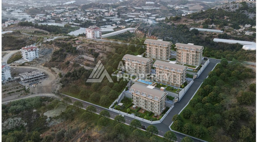 Проект на этапе строительства в Конаклы - Ракурс 3