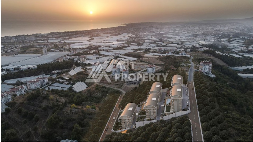 Проект на этапе строительства в Конаклы - Ракурс 4