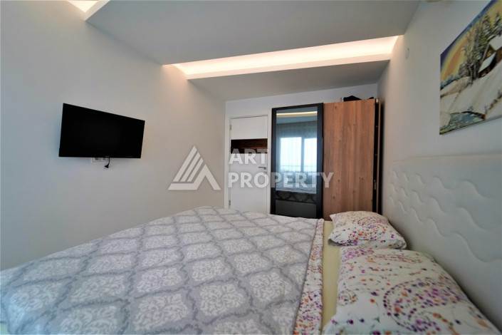 Апартаменты в 150-ти метрах от моря в Алании, планировка 1+1, 65м2 - Ракурс 6