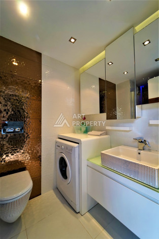 Апартаменты в 150-ти метрах от моря в Алании, планировка 1+1, 65м2 - Ракурс 8