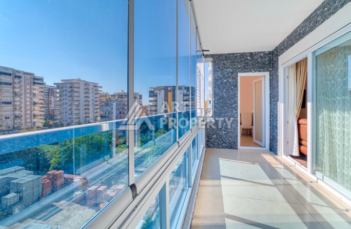 Стильная квартира в жилом комплексе с развитой инфраструктурой в районе Махмутлар, планировки 2+1, 115м2 - Ракурс 6