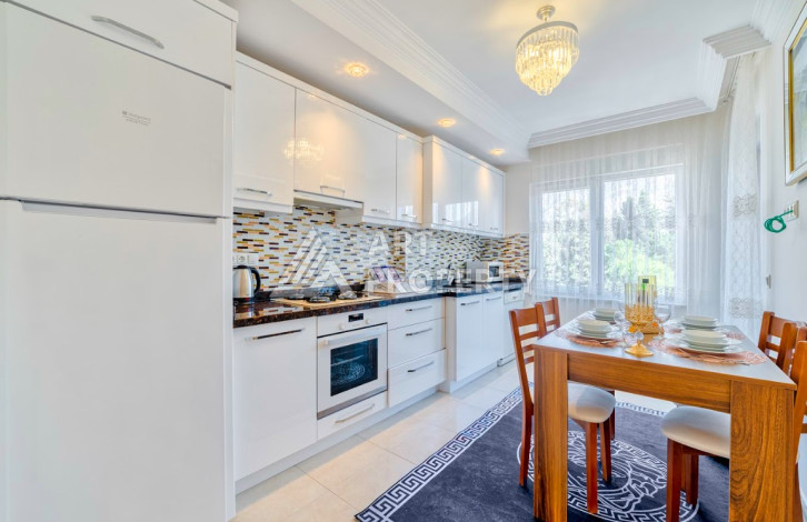 Стильная квартира в жилом комплексе с развитой инфраструктурой в районе Махмутлар, планировки 2+1, 115м2 - Ракурс 8