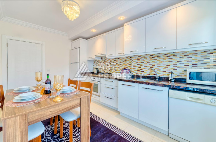 Стильная квартира в жилом комплексе с развитой инфраструктурой в районе Махмутлар, планировки 2+1, 115м2 - Ракурс 9