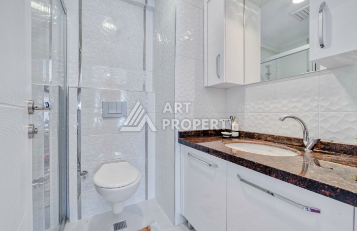 Стильная квартира в жилом комплексе с развитой инфраструктурой в районе Махмутлар, планировки 2+1, 115м2 - Ракурс 13