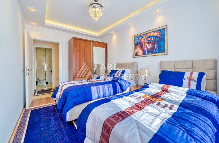 Стильная квартира в жилом комплексе с развитой инфраструктурой в районе Махмутлар, планировки 2+1, 115м2 - Ракурс 17