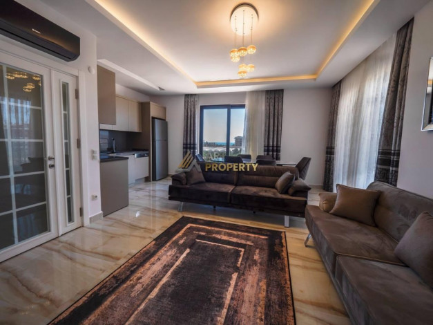 Квартиры планировок 1+1 и 2+1 в новом комплексе в районе Каргыджак, 60-110 м2 - Ракурс 13