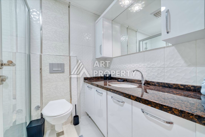 Стильная квартира в жилом комплексе с развитой инфраструктурой в районе Махмутлар, планировки 2+1, 115м2 - Ракурс 20