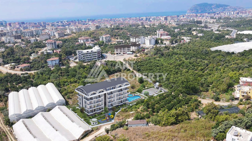 Новый комплекс на этапе строительства в районе Оба - Ракурс 5