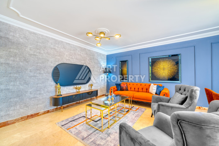 Квартира 2+1 с дизайнерским ремонтом в центральной части Махмутлара! - Ракурс 2