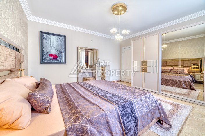 Квартира 2+1 с дизайнерским ремонтом в центральной части Махмутлара! - Ракурс 13