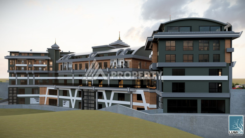 Новый коммерческий центр на шоссе Новая Анталия - Мерсин с высокими стандартами строительства. - Ракурс 4