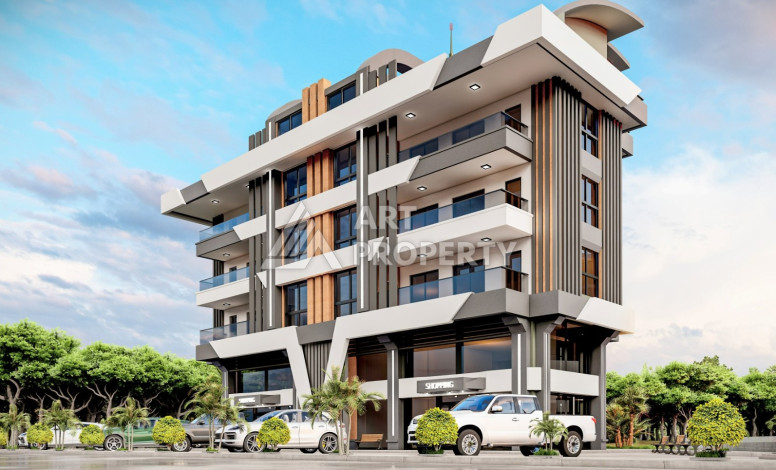 Новый коммерческий центр на шоссе Новая Анталия - Мерсин с высокими стандартами строительства. - Ракурс 7