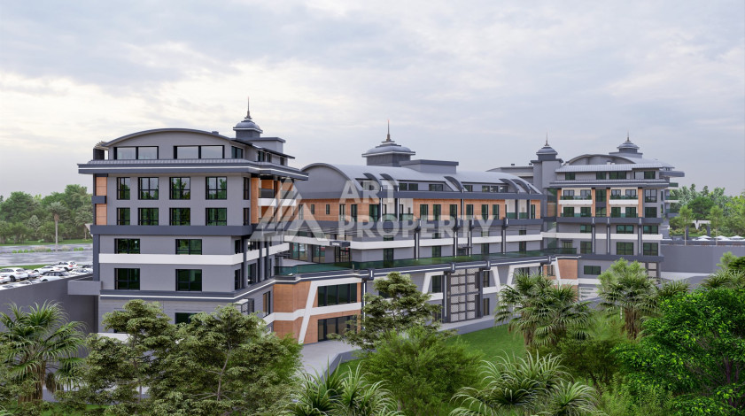 Новый коммерческий центр на шоссе Новая Анталия - Мерсин с высокими стандартами строительства. - Ракурс 10