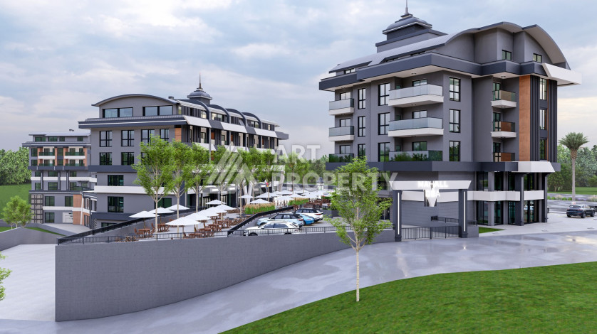 Новый коммерческий центр на шоссе Новая Анталия - Мерсин с высокими стандартами строительства. - Ракурс 11