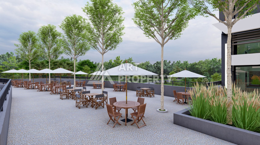 Новый коммерческий центр на шоссе Новая Анталия - Мерсин с высокими стандартами строительства. - Ракурс 13