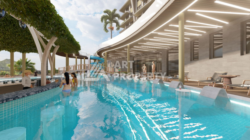 Новый масштабный проект в районе Гёзюкючуклю , Махмутлар - Ракурс 5