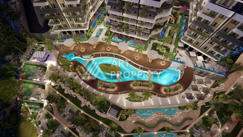 Новый масштабный проект в районе Гёзюкючуклю , Махмутлар - Ракурс 6