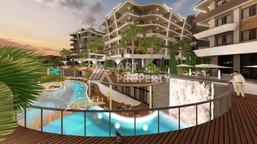 Новый масштабный проект в районе Гёзюкючуклю , Махмутлар - Ракурс 7