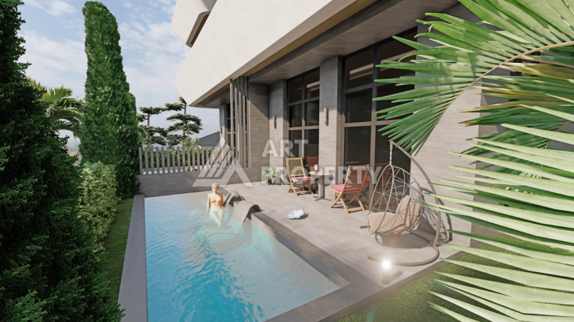 Новый масштабный проект в районе Гёзюкючуклю , Махмутлар - Ракурс 8