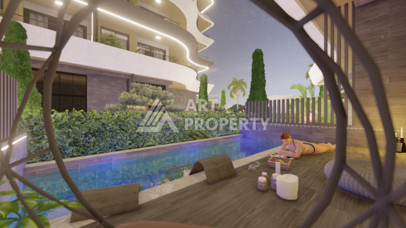 Новый масштабный проект в районе Гёзюкючуклю , Махмутлар - Ракурс 9