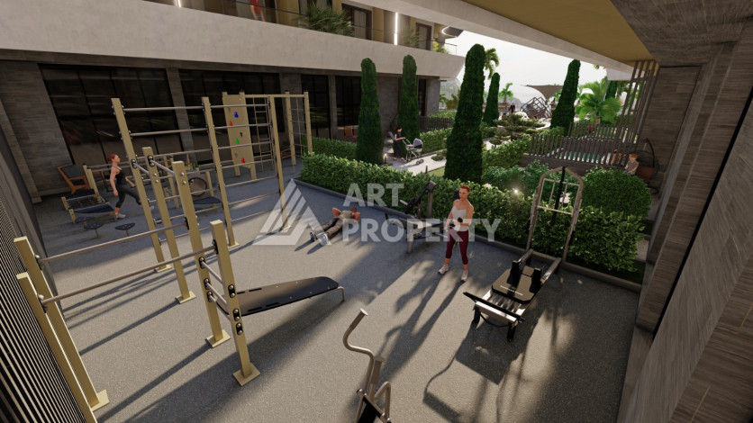 Новый масштабный проект в районе Гёзюкючуклю , Махмутлар - Ракурс 11