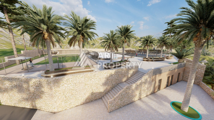 Новый масштабный проект в районе Гёзюкючуклю , Махмутлар - Ракурс 18