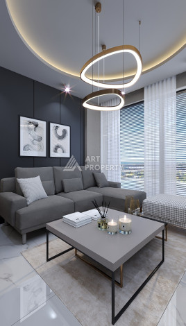 Новый масштабный проект в районе Гёзюкючуклю , Махмутлар - Ракурс 23