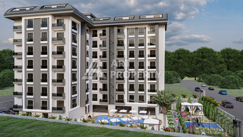 Новый проект на этапе карандаша по выгодным ценам в Авсалларе - Ракурс 6