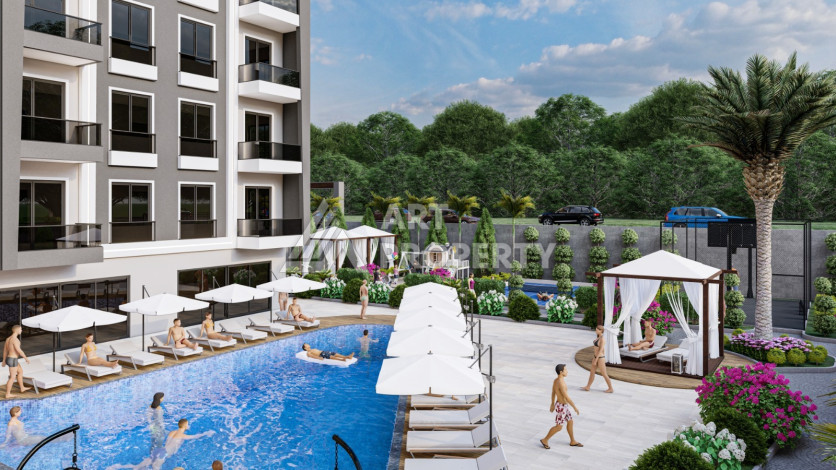 Новый проект на этапе карандаша по выгодным ценам в Авсалларе - Ракурс 7