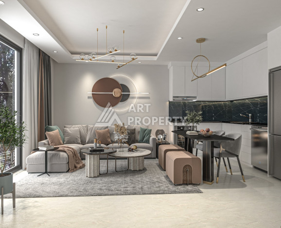 Новый проект на этапе карандаша по выгодным ценам в Авсалларе - Ракурс 9