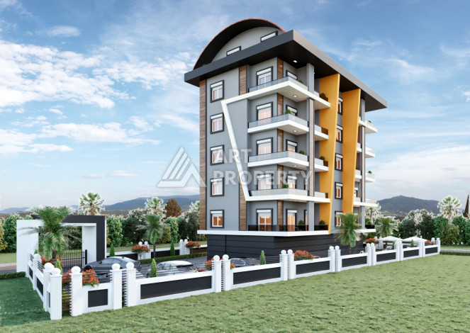 Проект на этапе строительства в Авсалларе по приятным ценам! - Ракурс 8