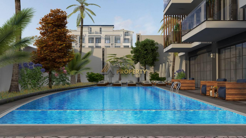 Квартиры разных планировок в новострое в престижном районе Кестель, 60-170 м2 - Ракурс 17